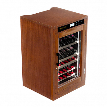 картинка Отдельностоящий винный шкаф Meyvel MV46-WN1-M орех 